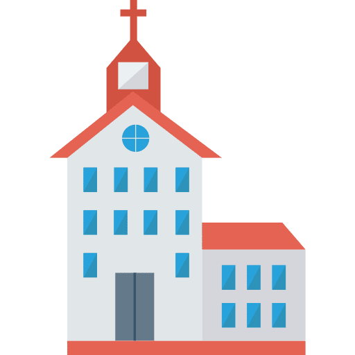 Church monuments church architecture and city icon