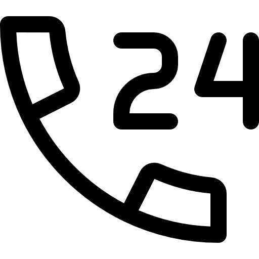 24 hours information 24 hours commerce and shopping icon