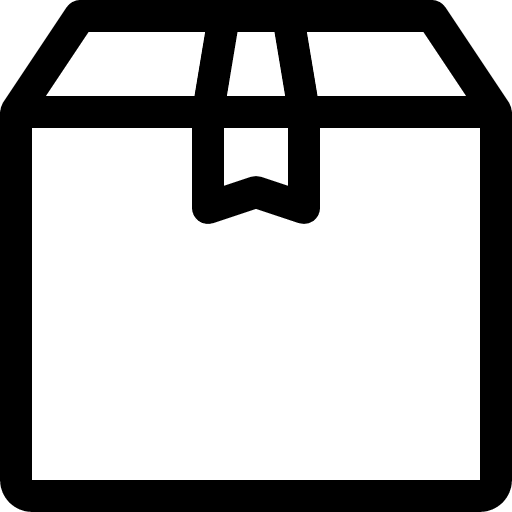 Delivery box box shipping and delivery package icon