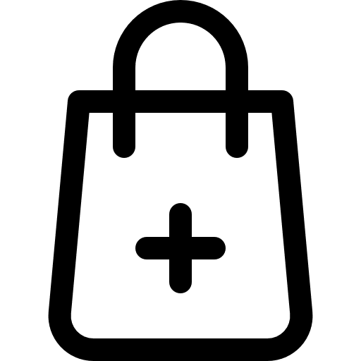 Shopping bag commerce shopping bag online store icon