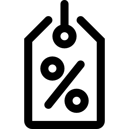 Tag shopping store price label ticket icon