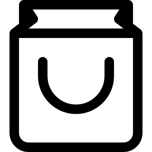 Bag supermarket bag shopping bag icon