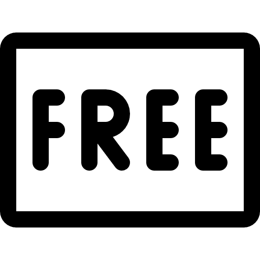 Free free commerce and shopping multimedia icon