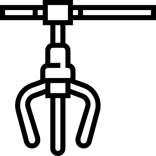 Crane repair cranes work icon