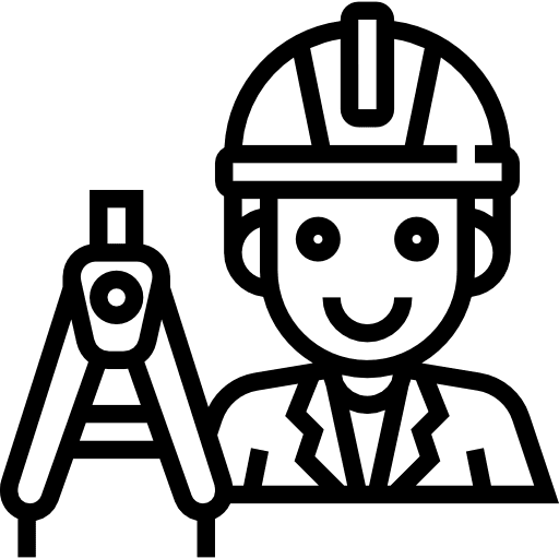 Engineer profession professions and jobs people icon