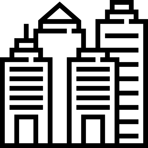 Building architecture and city cityscape city icon