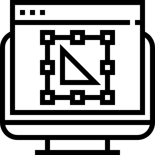 Graphic design screen browser web design icon