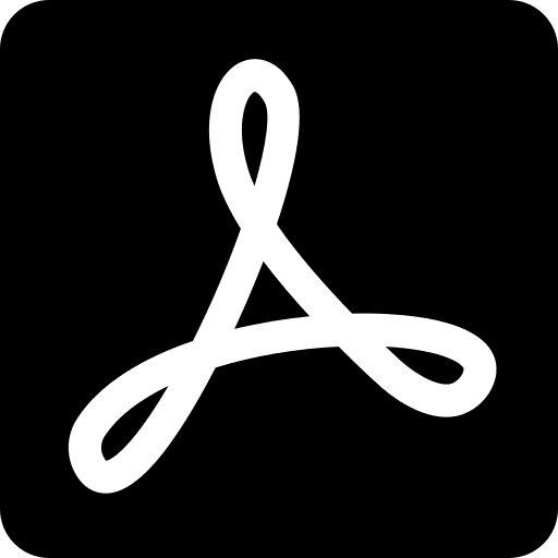 Acrobat brands and logotypes files and folders document icon