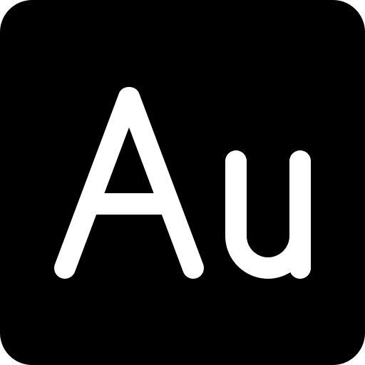 Audition file sound adobe icon