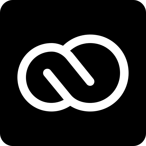 Creative cloud creative cloud file brands and logotypes icon