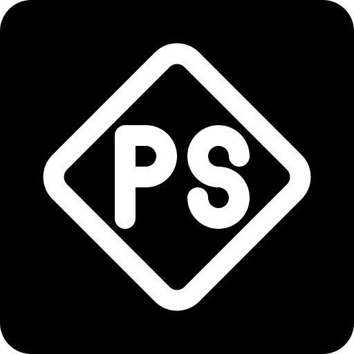 Photoshop express archive multimedia document icon