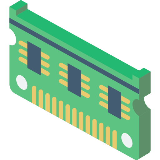 Cpu electronic firmware electronics icon