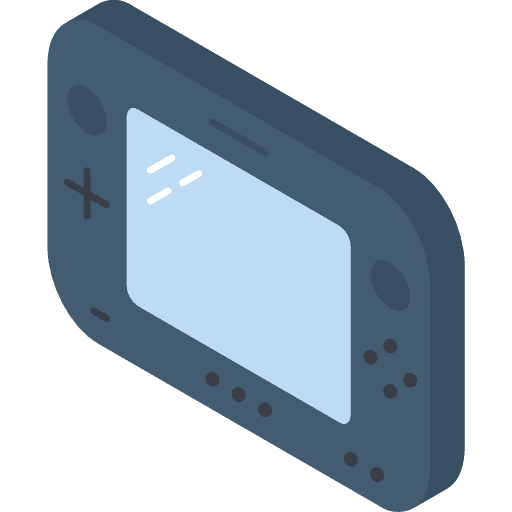Game console gaming portable game console icon