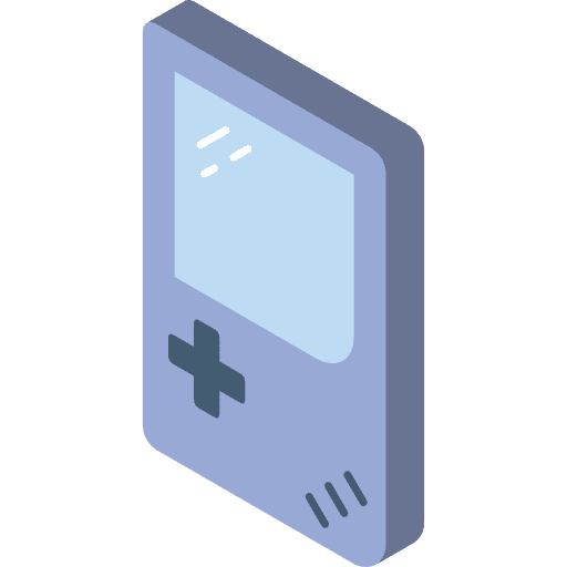 Game console portable leisure gamer icon