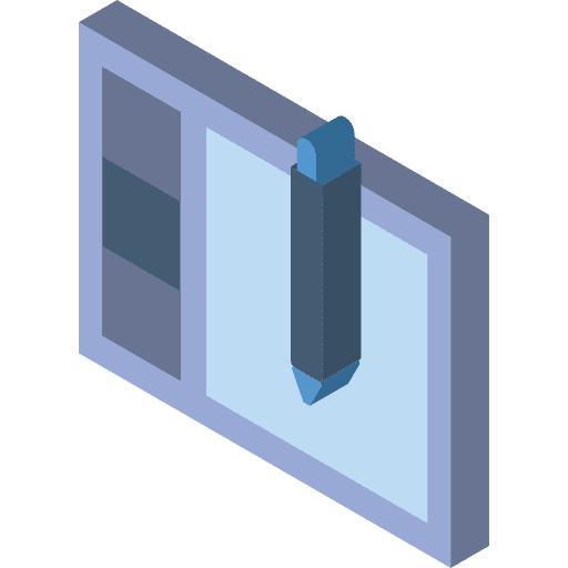 Graphic tablet tablet art and design electronics icon