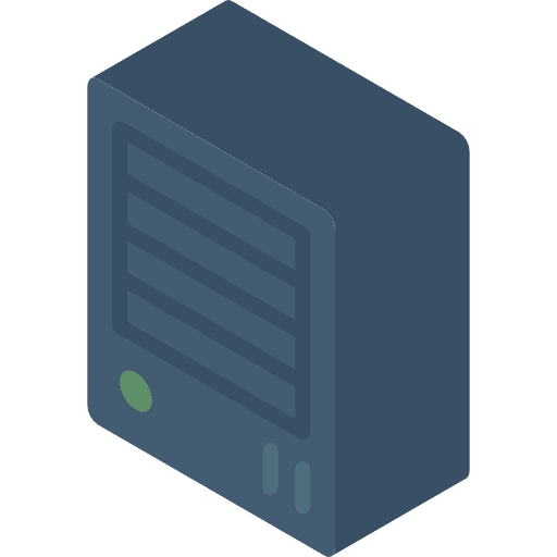 Hard drive electronic storage drive electronics icon