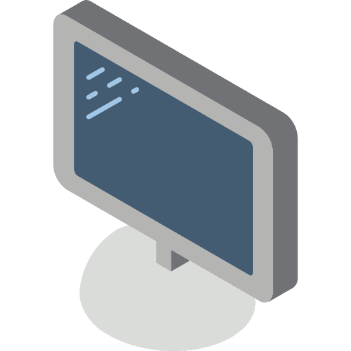 Monitor monitor electronics tv icon