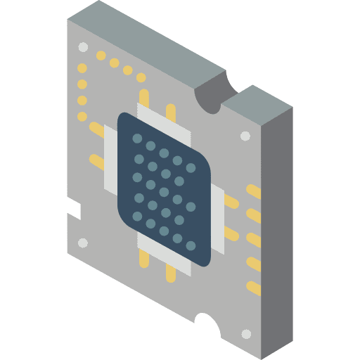 Cpu cpu chip electronics icon