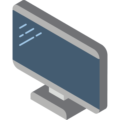 Monitor screen electronics monitor icon