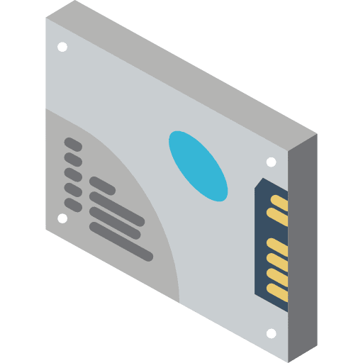 Cpu technology chip processor icon