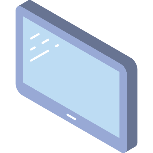 Tablet technology electronics touch screen icon