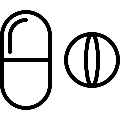 Medicine medical drugs healthcare and medical icon