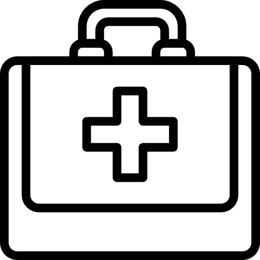 First aid kit first aid kit health care doctor icon