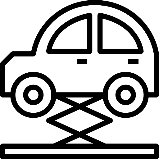 Car transportation mechanic repair icon