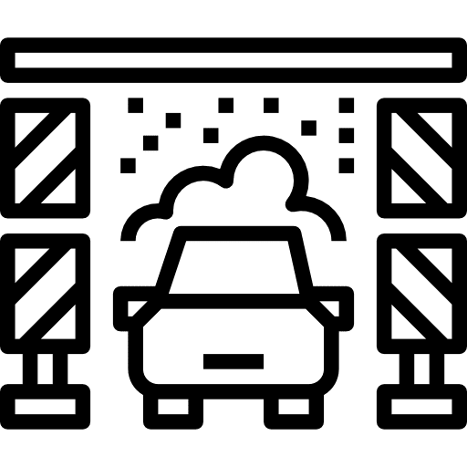 Car wash wash vehicle water icon