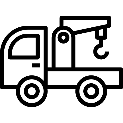 Crane transport cranes transportation icon