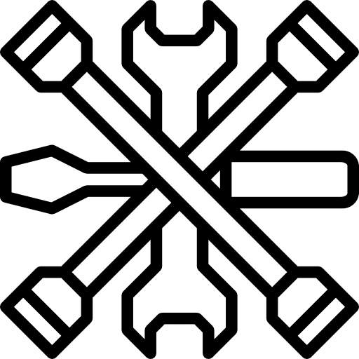 Tools construction construction and tools screwdriver icon