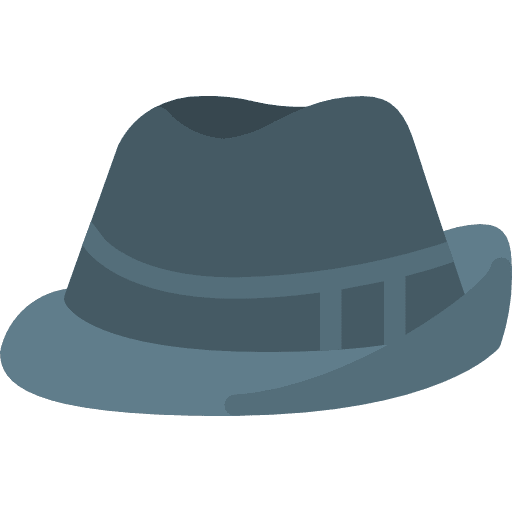 Hat fedora accesory hats icon