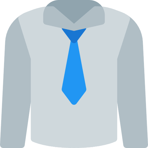 Shirt shirt uniform tie icon