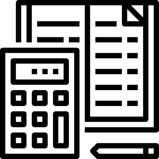 Accounting accounting banking currency icon