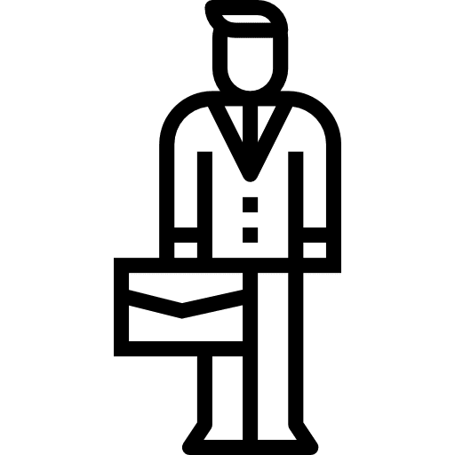 Businessman profession businessman employer icon