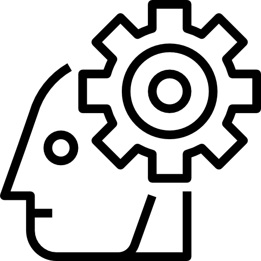 Mind education people mind icon