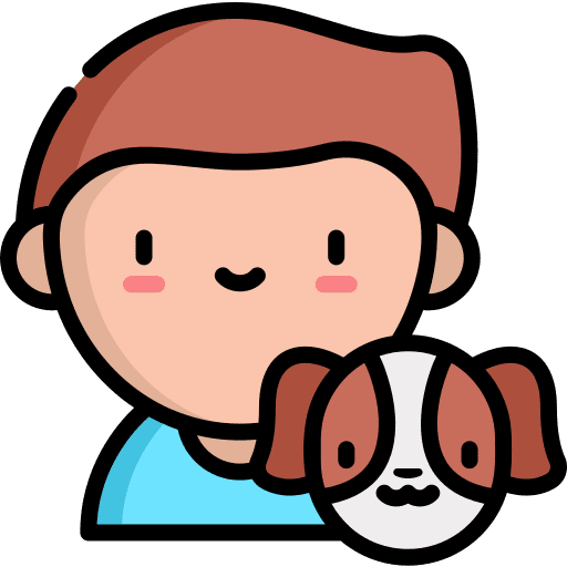 Boy friendship pet user icon
