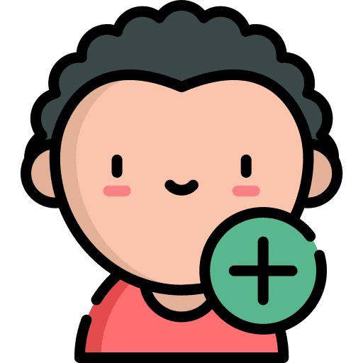 Friend social media add friend add user icon