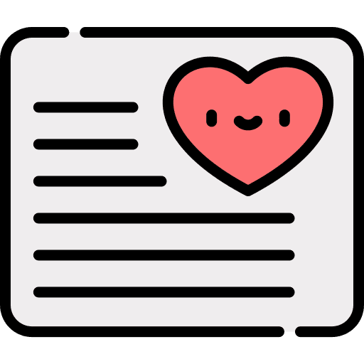 Postcard communications letter mail icon