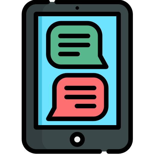 Mobile phone electronics smartphone message icon