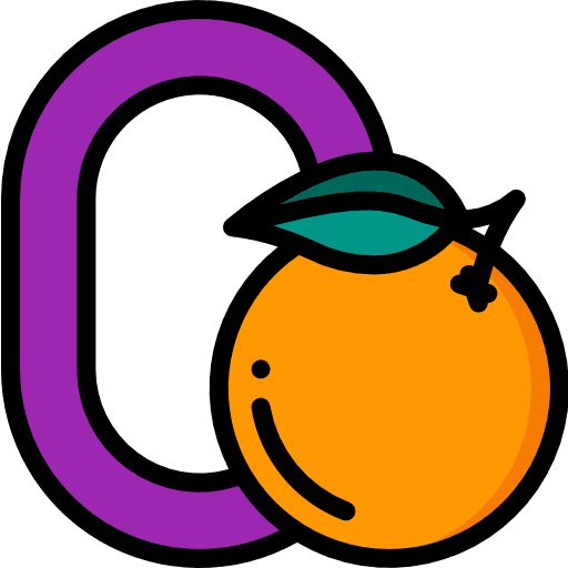 Letter o alphabet education abecedary icon