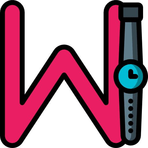 Letter w typographical letter w education icon