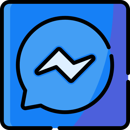 Facebook messenger logo social media brand social network icon