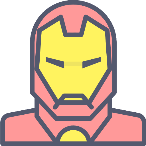 Superhero avatar comic user icon