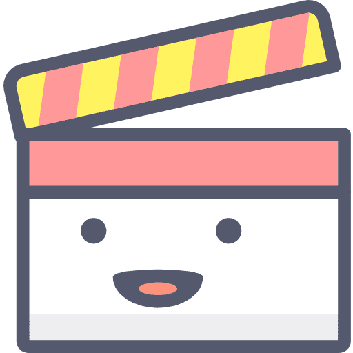 Clapperboard clapperboard cinema user icon