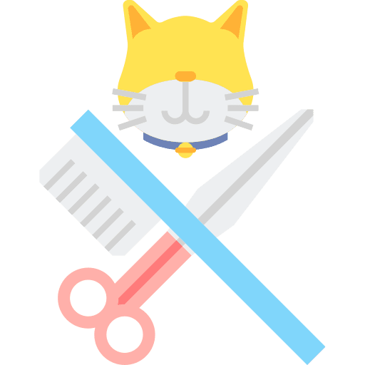 Cat pet beauty dog icon