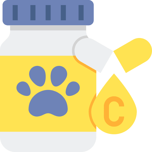 Pills healthcare medicine pawprint icon