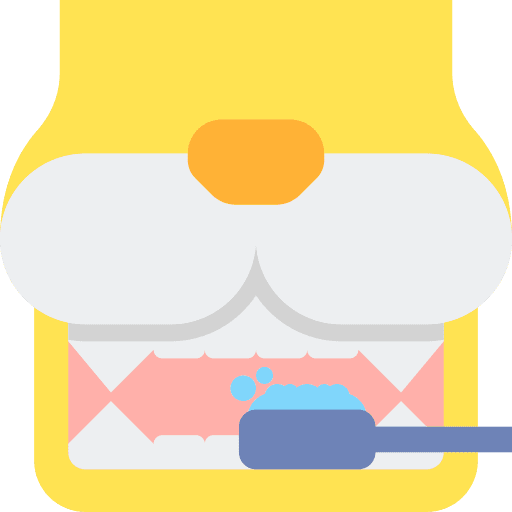 Tooth cleaning dental tooth cleaning clean icon