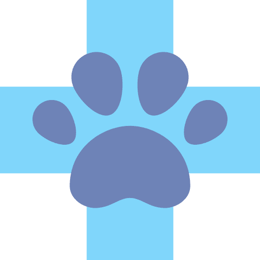 Veterinary animals pet dog icon
