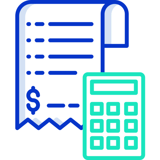 Bill bill business and finance calculation icon